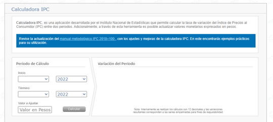 calculadora de ipc