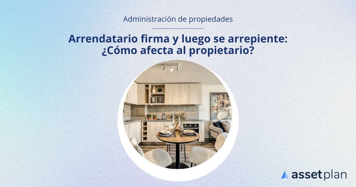 firma de contrato de arriendo y arrepentimiento 
