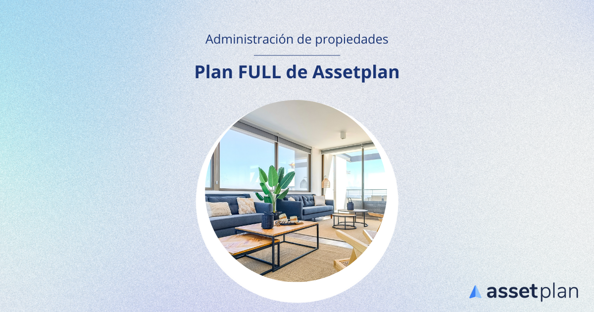 Plan Full de administración para departamentos de Assetplan