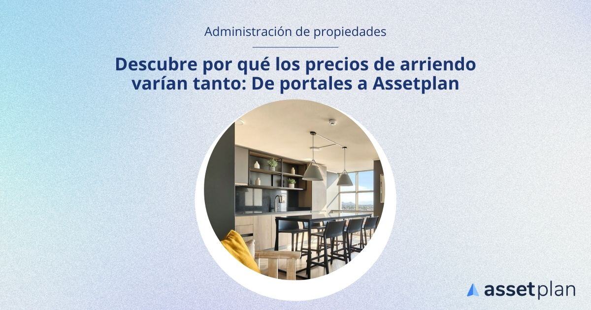 Variación de los precios de arriendo en los portales 